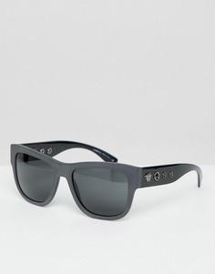 Черные квадратные солнцезащитные очки Versace 0VE431951948756 - Коричневый