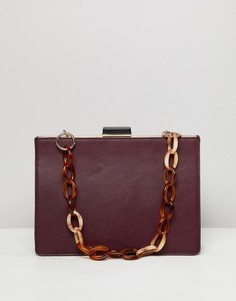 Сумка с цепочкой ASOS DESIGN - Коричневый