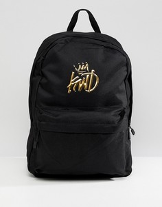 Рюкзак с логотипом (черный/золотистый) Kings Will Dream - Черный