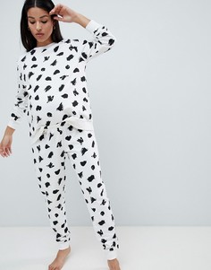 Джоггеры для дома ASOS DESIGN Maternity - Кремовый