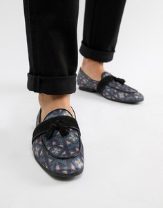 Лоферы с геометрическим принтом и кисточками ASOS DESIGN - Мульти