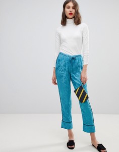 Жаккардовые брюки галифе Vero Moda - Черный