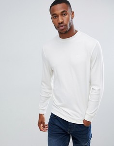 Оксфордский лонгслив бежевого цвета River Island - Кремовый