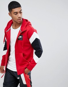 Худи красного цвета на молнии Nike Air 928629-687 - Красный