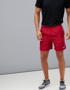Бордовые шорты 7 дюймов Nike Running Challenger 908798-618 - Фиолетовый