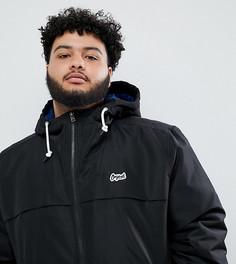 Куртка с капюшоном Jack & Jones Originals Plus Size - Черный