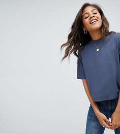 Свободная футболка ASOS DESIGN Tall - Серый
