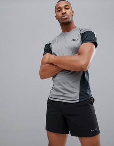 Серая футболка с контрастными вставками ellesse Sports Eezio - Серый