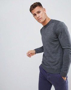 Джемпер из органического хлопка Selected Homme - Серый