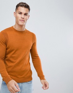 Вязаный джемпер Selected Homme - Оранжевый