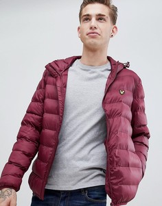 Легкая дутая куртка Lyle & Scott - Красный
