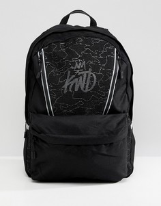 Светоотражающий рюкзак с логотипом Kings Will Dream - Черный