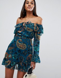 Платье с открытыми плечами Missguided - Мульти