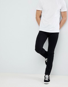 Черные джинсы узкого кроя Emporio Armani J06 - Черный