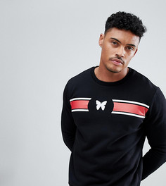 Good For Nothing muscle sweatshirt in black with logo panel exclusive to ASOS - Черный