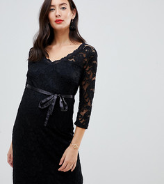 Mamalicious lace dress - Черный Mama.Licious