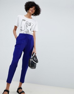Облегающие брюки ASOS DESIGN - Синий