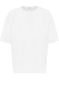 Хлопковая футболка с круглым вырезом Dries Van Noten