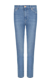 Джинсы прямого кроя с потертостями MiH Jeans