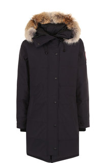 Пуховая парка Shelburne с меховой отделкой капюшона Canada Goose