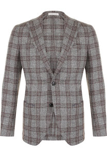 Однобортный пиджак из шерсти Sartoria Latorre