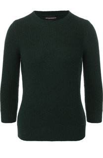 Вязаный пуловер с укороченным рукавом Emporio Armani