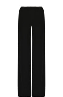Однотонные брюки из вискозы Emporio Armani