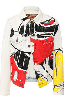 Джинсовая куртка с принтом Marc Jacobs
