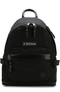 Рюкзак с внешним карманом на молнии Z Zegna