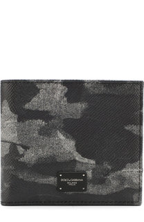 Кожаное портмоне с отделениями для кредитных карт Dolce & Gabbana