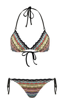 Раздельный купальник с принтом Missoni