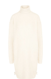 Удлиненный шерстяной пуловер с воротником-стойкой Givenchy