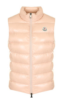 Стеганый жилет на молнии с воротником-стойкой Moncler