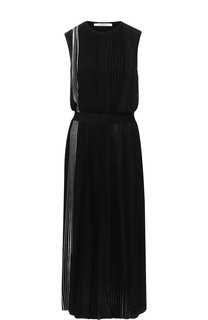 Приталенное платье-миди в складку Givenchy