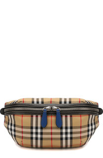 Текстильная поясная сумка в клетку 1983 Check Link Burberry