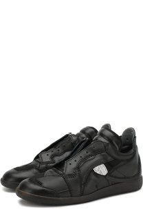 Кожаные кеды без шнуровки Maison Margiela