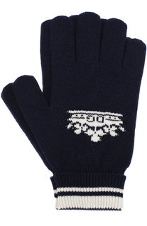 Кашемировые вязаные перчатки Dolce & Gabbana