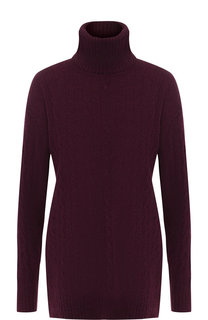 Однотонная водолазка из смеси шерсти и кашемира Polo Ralph Lauren
