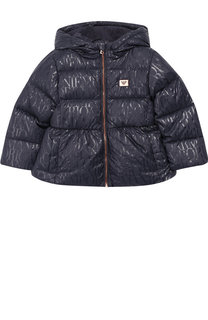 Утепленная куртка на молнии с капюшоном Emporio Armani