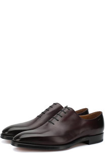 Кожаные оксфорды на шнуровке Bally