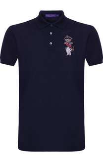 Хлопковое поло с короткими рукавами Ralph Lauren