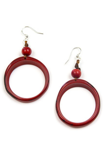 Серьги Tagua by Soraya Cedeno