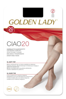 Гольфы 20 ден, 2 шт GOLDEN LADY