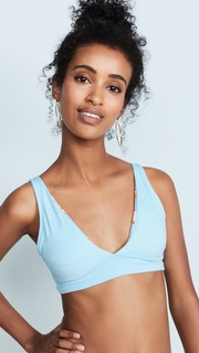 Maaji Crystal Blue Allure Reversible Bikini Top