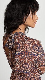 cupcakes and cashmere Malory Star Paisley Dress
