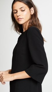 alice + olivia Gem 3/4 Sleeve Shift Dress