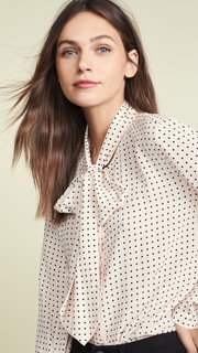 Equipment Nostalgia Dot Luis Blouse