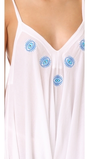 9seed Bali Chakra Eye Embroidery Jumpsuit