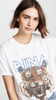 ANINE BING Tiger Tee