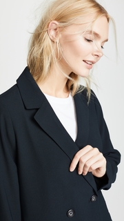 Madewell Double Breasted Solid Blazer